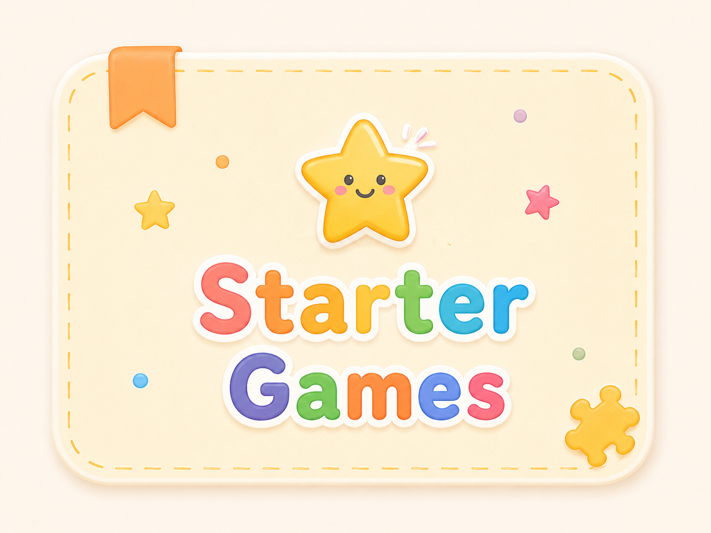Starter Games card